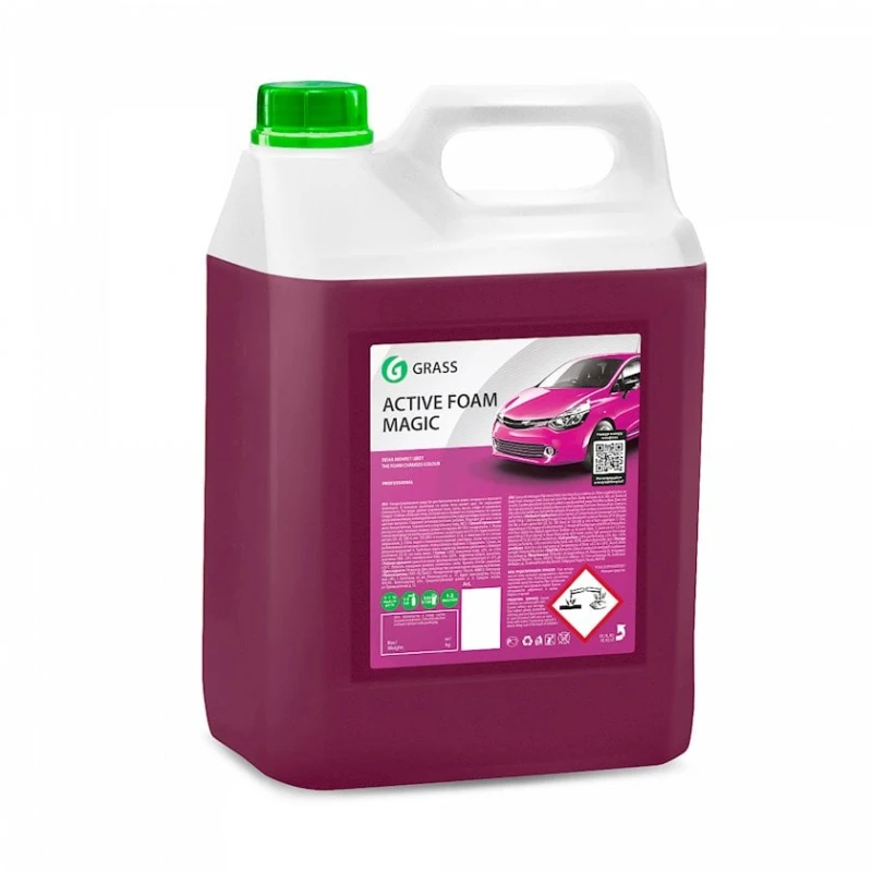 Средство для бесконтактной мойки Grass Active Foam Magic Фиолетовый 6 л Средство для бесконтактной мойки Grass Active Foam Magic Фиолетовый 6 л