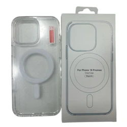 Çexol MagSafe Clear iPhone 16 Pro Max üçün (2100000004136_BASEUS)