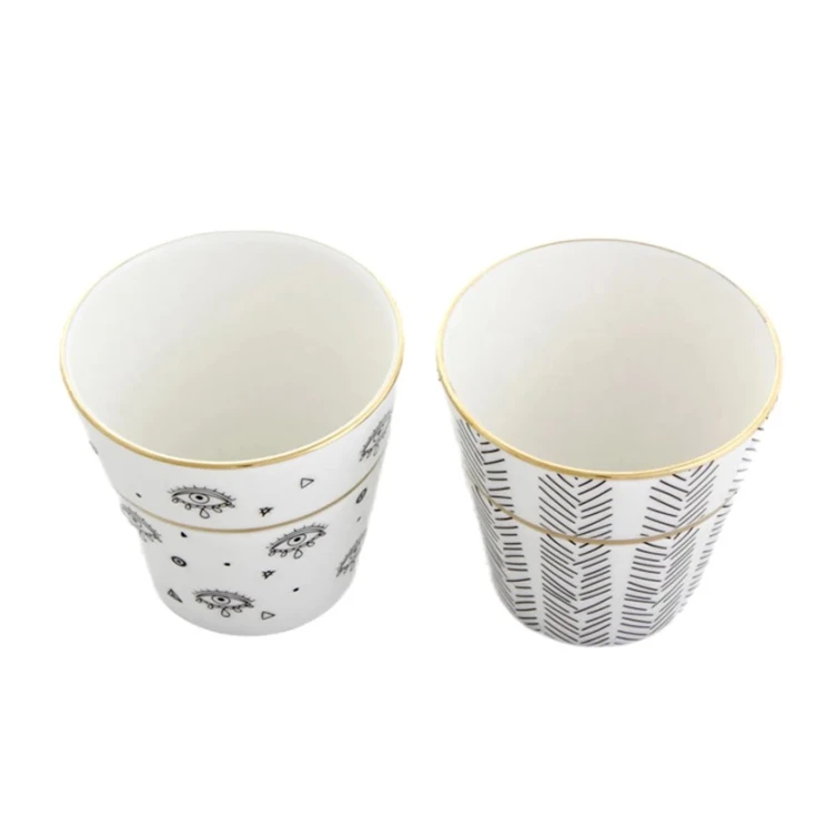 Çay fincanları dəsti Porland Ruby Veni 04RAL002478, 2 əd, farfor, 220 ml