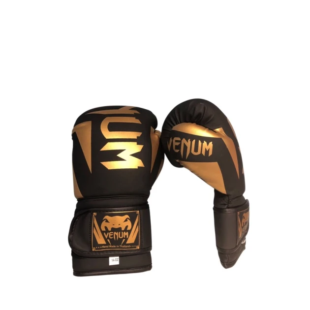 Боксерские перчатки Venum 14 унций размер Черный