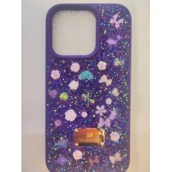 Чехол iphone 14 pro фиолетовый