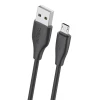 Кабель Celebrat CB-31 A-M USB to Micro USB, 1 м, Black