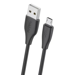 Кабель Celebrat CB-31 A-M USB to Micro USB, 1 м, Black