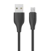 Кабель Celebrat CB-31 A-M USB to Micro USB, 1 м, Black
