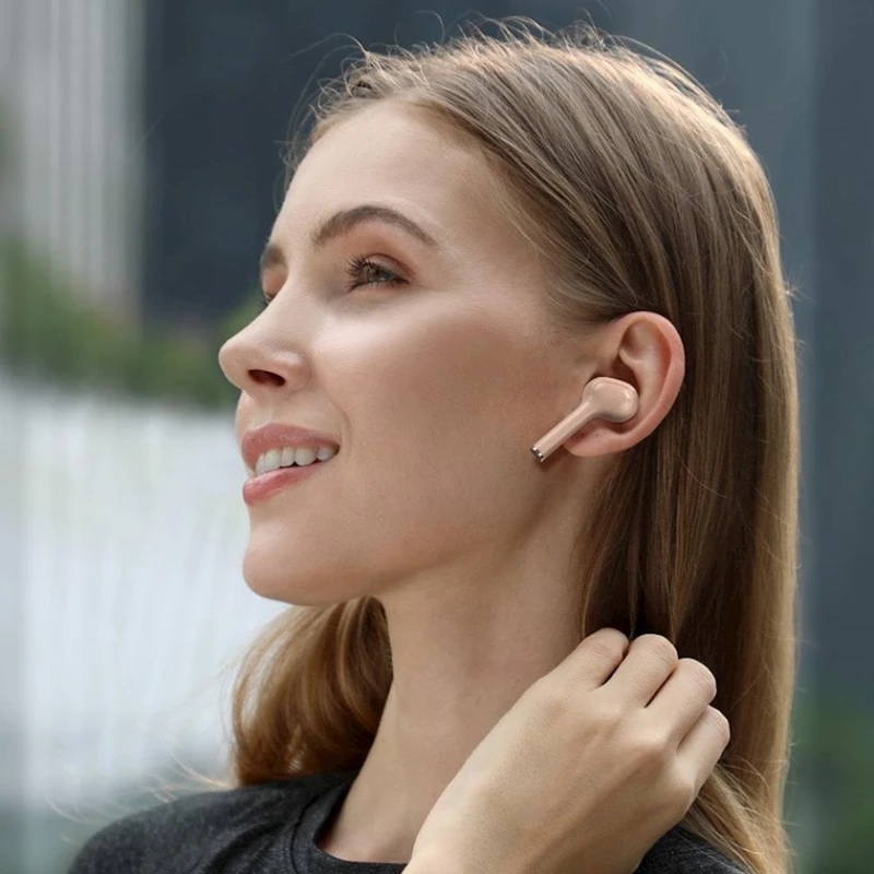 Беспроводные наушники Baseus Encok True Wireless Earphones W06 Pink NGW06-04