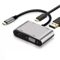 USB HUB USB Type-C 4 in 1 USB HUB USB Type-C 4 in 1