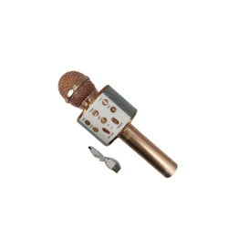 Беспроводной микрофон WS-858 Wireless Hifi Speaker Rose Gold Беспроводной микрофон WS-858 Wireless Hifi Speaker Rose Gold