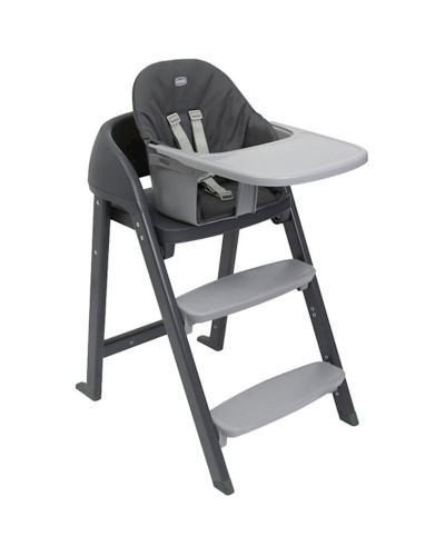 Uşaq yedizdirmə oturacağı Chicco Crescendo Up, 0-6 ay, polyester, qara