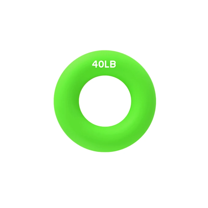 Кистевой эспандер Gymnic 1135 силикон, зеленый, 7 см, 40 LB, 18 кг