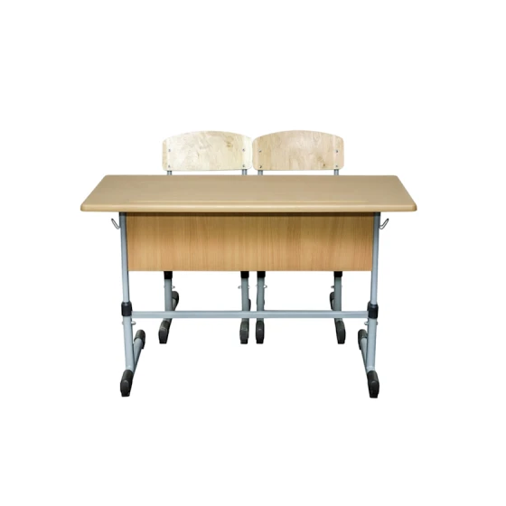 Məktəbli masası və iki oturacaq 3610001, tənzimlənən, boz/bej Məktəbli masası və iki oturacaq 3610001, tənzimlənən, boz/bej