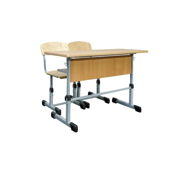 Məktəbli masası və iki oturacaq 3610001, tənzimlənən, boz/bej Məktəbli masası və iki oturacaq 3610001, tənzimlənən, boz/bej