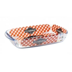 Блюдо для запекания Pyrex O cuisine, 35x22 см, стекло, прозрачный