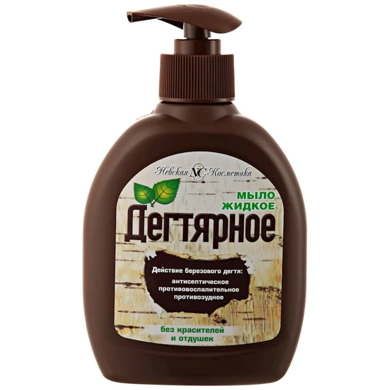 Жидкое мыло Невская Косметика Дегтярное, 300 мл Жидкое мыло Невская Косметика Дегтярное, 300 мл