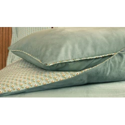 Yataq dəsti Yataş CharMe Rowena, yorğan üzü 200x220 sm, mələfə 240х260 sm, yastıq üzü 50x70 sm (4 əd), ikinəfərlik, pambıq/poliester, yaşıl