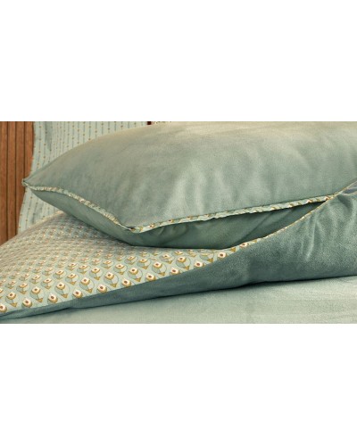 Yataq dəsti Yataş CharMe Rowena, yorğan üzü 200x220 sm, mələfə 240х260 sm, yastıq üzü 50x70 sm (4 əd), ikinəfərlik, pambıq/poliester, yaşıl