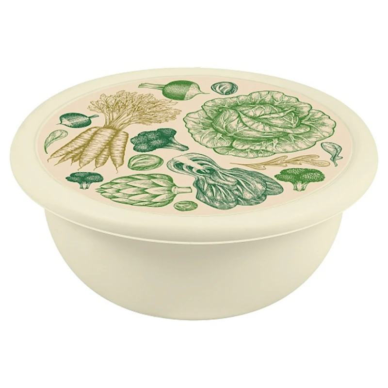 Салатница Modena, 1.2 л, бежевый, с крышкой