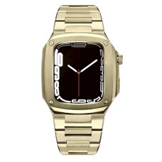 Qayış və çexol Greatcase SW622 Apple Watch 45mm üçün Gold