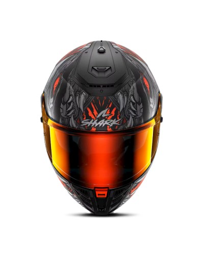 Motosikl dəbilqəsi Shark Spartan RS Shaytan HE8115EKRAM, ölçü M, qara/qırmızı