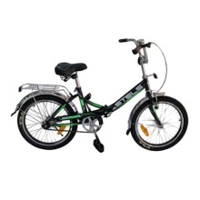 Uşaq velosipedi 1220 (qara/yaşıl)