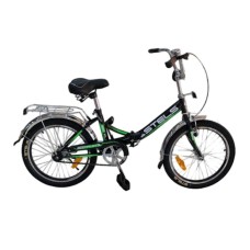 Uşaq velosipedi 1220 (qara/yaşıl)