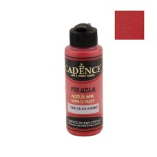 Akril boya Cadence Premium Acrylic Paint 7550 Strawberry, 120 ml
