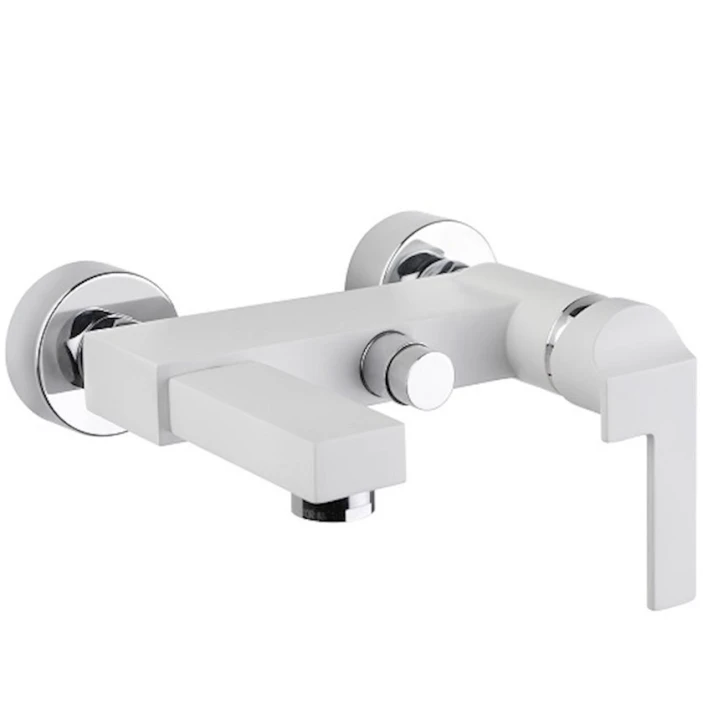 Смеситель для ванны Teka Cuadro White