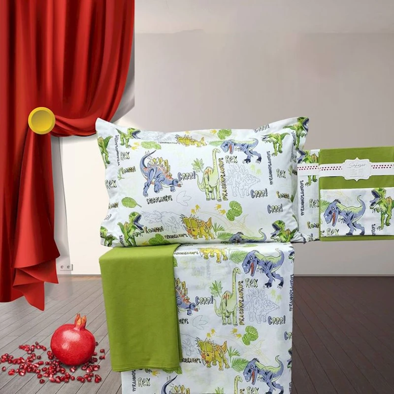 Детское постельное белье Narlı 000861, односпальное, хлопок, разноцветное, пододеяльник 160x220 см, простыня 180x240 см, наволочка 50x70 см/1 шт Детское постельное белье Narlı 000861, односпальное, хлопок, разноцветное, пододеяльник 160x220 см, простыня 180x240 см, наволочка 50x70 см/1 шт