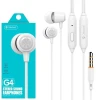 Проводные наушники Celebrat G4 White Проводные наушники Celebrat G4 White