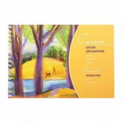 Альбом Невская палитра Сонет для набросков, А5, 100г, 50 листов