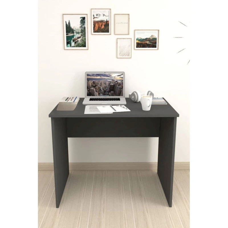 Письменный стол Antre ev_12115507, ЛДСП, антрацит, 90x60x74 см