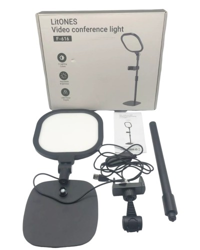 Masaüstü lampa LitONES Desktop Video Conference Light F-616