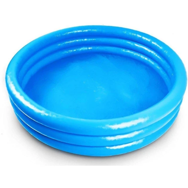 Надувной бассейн Intex H581995426NP, диаметр 147 cм, высота 33 см, объем 330 л, синий