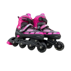 Roliklər uşaqlar üçün 582A, ölçü L, çəhrayı/qara