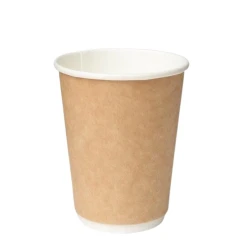 Набор одноразовых стаканов Loyal_6107043936, картон, коричневый, 360 мл, 100 шт Набор одноразовых стаканов Loyal_6107043936, картон, коричневый, 360 мл, 100 шт