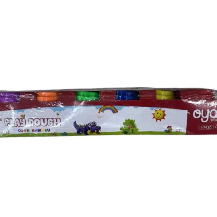Тесто для лепки Oyal Plus, 6 цветов, 57 г Тесто для лепки Oyal Plus, 6 цветов, 57 г