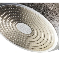 Tava Accademia Mugnano Cuore Di Pietra Tegame Alto, 32 sm, alüminium yapışmayan örtük ilə, qara