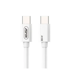 Kabel Aspor A108 USB Type-C to USB Type-C 1 m, ağ