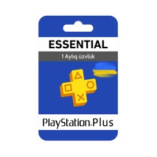 Abunə Sony PS Plus Essential (PSN Ukrayna, PS4/PS5) 1 aylıq
