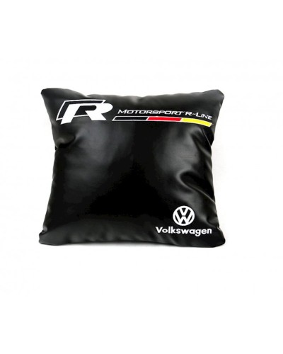 Avtomobil üçün yastıq King R-line Motorsport VW, 36x36 sm, Qara