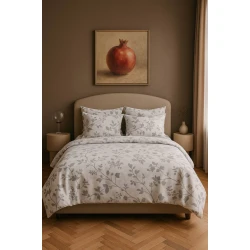 Yataq dəsti Narlı 1515, mələfə 180x240 sm, yorğan üzü 160x220 sm, yastıq üzü 50x70 sm 1 əd, polikotton, birnəfərlik, rəngbərəng