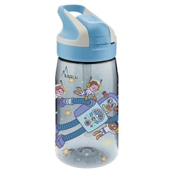 Uşaq termosu Laken Space Robot Summit Cap, 450 ml, mavi