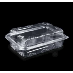 Набор одноразовых контейнеров Loyal 1972101775, полиэтилентерефталат, прозрачный, 34.8х23.2х5.43+2.95 см, 100 шт Набор одноразовых контейнеров Loyal 1972101775, полиэтилентерефталат, прозрачный, 34.8х23.2х5.43+2.95 см, 100 шт