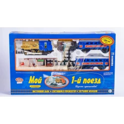 Игровой набор Play-Doh Мой 1-й поезд, 580 см, от 3 лет, разноцветный Игровой набор Play-Doh Мой 1-й поезд, 580 см, от 3 лет, разноцветный