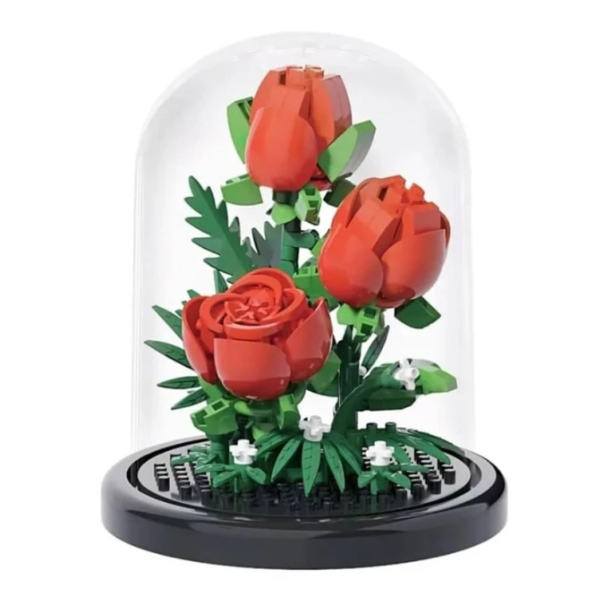 Конструктор цветок свет мини