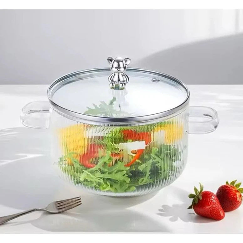 Кастрюля 911miv , 1.8 л, стекло, прозрачная Кастрюля 911miv , 1.8 л, стекло, прозрачная