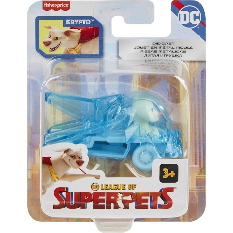 Фигурка Fisher-Price DC Leauge of Superpets Vehicle Krypto Cristal Фигурка Fisher-Price DC Leauge of Superpets Vehicle Krypto Cristal