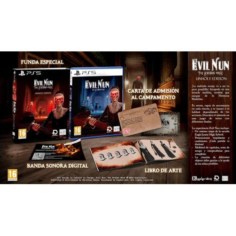 Игра Evil Nun Thr Broken Mask Unholy Edition PS5