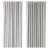 Гардины IKEA Majgull, 150x300 см, полиэстер, серый