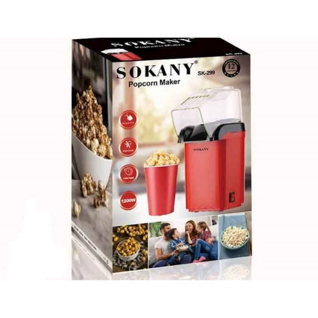 Попкорн-мейкер Sokany SK-299 Попкорн-мейкер Sokany SK-299
