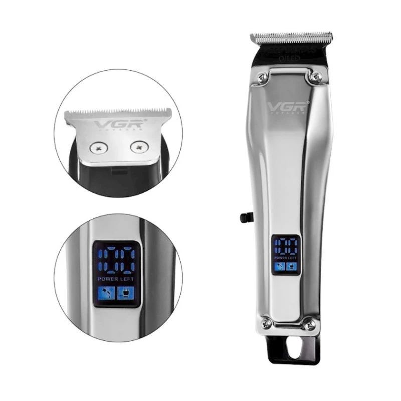 Машинка для стрижки волос VGR V-905 Silver